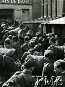 21.03.1944, Włochy.
Polscy żołnierze przybywający do Włoch.
Fot. NN, Instytut Polski i Muzeum im. gen. Sikorskiego w Londynie [szuflada V]

