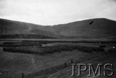 15.08.1940, Crawford-Stoneyburn, Wielka Brytania.
Obóz żołnierzy Polskich Sił Zbrojnych na Zachodzie, przysięga.
Fot. NN, Instytut Polski i Muzeum im. gen. Sikorskiego w Londynie