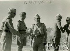 Lipiec 1942, Środkowy Wschód.
Armia Polska na Wschodzie. 1 Pułk Kawalerii Pancernej.
Fot. NN, Instytut Polski i Muzeum im. gen. Sikorskiego w Londynie