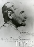 1927, Jastrzębia Góra, Polska.
Generał Tadeusz Rozwadowski - rysunek.
Fot. NN, Instytut Polski i Muzeum im. gen. Sikorskiego w Londynie