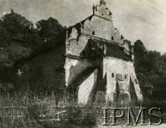 Lata 30., Kazimierz Dolny, Polska.
Renesansowy spichlerz. 
Fot. NN, Instytut Polski i Muzeum im. gen. Sikorskiego w Londynie