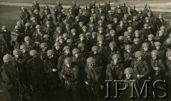 1941-1947, brak miejsca.
Żołnierze 1 Samodzielnej Brygady Spadochronowej.
Fot. NN, Instytut Polski im. Gen. Sikorskiego w Londynie, przekazał Stanisław Podniestrzański ze Lwowa