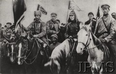 1920, brak miejsca.
Oddział 1 Armii Konnej.
Fot. NN, Instytut Polski im. Gen. Sikorskiego w Londynie [teczka nr 131 – wojna polsko-bolszewicka]