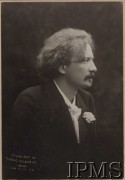 1900, Los Angeles
Ignacy Paderewski, portret.
Fot. NN, Instytut Polski im. Gen. Sikorskiego w Londynie [teczka nr 99 – Ignacy Paderewski]