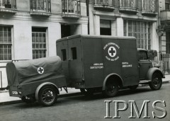 3.12.1940, Londyn, Anglia, Wielka Brytania.
Ambulans dentystyczny Polskiego Czerwonego Krzyża (Ford Thames).
Fot. NN, Instytut Polski i Muzeum im. gen. Sikorskiego w Londynie [Album K26]