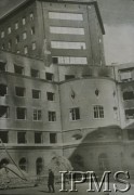 1939, Warszawa, Polska.
Powszechny Zakład Ubezpieczeń Wzajemnych przy ulicy Kopernika 36-40 róg Sewerynów.
Fot. NN, Instytut Polski i Muzeum im. gen. Sikorskiego w Londynie [szuflada P1]
