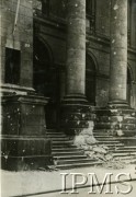 1939, Warszawa, Polska. 
Gmach Towarzystwa Zachęty Sztuk Pięknych - 