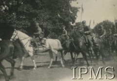 1936, Polska.
Ułani 9 Pułku podczas manewrów.
Fot. NN, Instytut Polski i Muzeum im. gen. Sikorskiego w Londynie