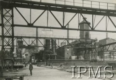 Przed 1939, Chorzów, Górny Śląsk, Polska.
Odlewnia w Hucie Królewskiej. Napis: 