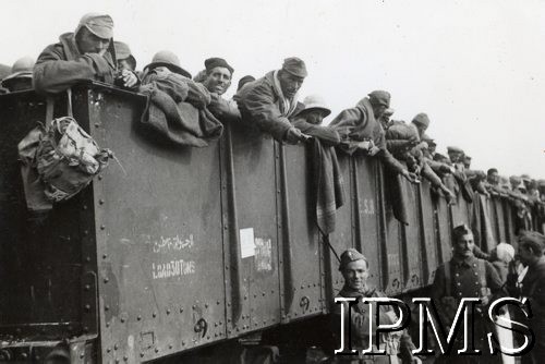 1940-1941, Egipt.
Jeńcy włoscy.
Fot. NN, Instytut Polski i Muzeum im. gen. Sikorskiego w Londynie