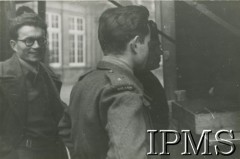 Lata 40., Wielka Brytania.
Polscy żołnierze, późniejsi cichociemni.
Fot. NN, Instytut Polski i Muzeum im. gen. Sikorskiego w Londynie [teczka - cichociemni].