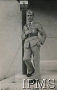 1943, Irak.
Oficer 3 Sądu Polowego 3 Dywizji Strzelców Karpackich.
Fot. NN, Instytut Polski i Muzeum im. gen. Sikorskiego w Londynie [album 14 - Sąd Polowy 3 Dywizji Strzelców Karpackich].