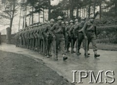 8.11.1940, Dunfermline, Szkocja, Wielka Brytania.
Załoga Pociągu Pancernego nr 4 w dniu wizyty prezydenta Władysława Raczkiewicza.
Fot. NN, Dziennik działań Pociągu Pancernego 
