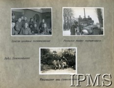 1941, Saxmundham, Anglia, Wielka Brytania.
Żołnierze Pociągu Pancernego 