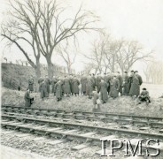 1941, Saxmundham, Anglia, Wielka Brytania.
Załoga Pociągu Pancernego 