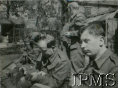 1941, Saxmundham, Anglia, Wielka Brytania.
Załoga Pociągu Pancernego 