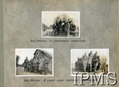 1942, Ipswich, Nacton, Anglia, Wielka Brytania.
Żołnierze Pociągu Pancernego 