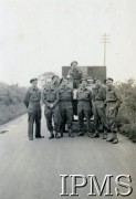 1942, Westerfield, Anglia, Wielka Brytania.
Załoga Pociągu Pancernego 