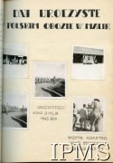 3.05.1943, 22.05.1943, Malir, Indie.
Obóz przejściowy dla polskich uchodźców. Obchody rocznicy uchwalenia Konstytucji 3 Maja oraz wizyta ministra pracy i opieki społecznej Jana Stańczyka.
Fot. NN, Kronika osiedla polskiego Valivade-Kolhapur, Indie, tom I, Instytut Polski i Muzeum im. gen. Sikorskiego w Londynie