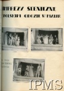 1943, Malir, Indie.
Obóz przejściowy dla polskich uchodźców. Sceny z przedstawienia dla dzieci.
Fot. NN, Kronika osiedla polskiego Valivade-Kolhapur, Indie, tom I, Instytut Polski i Muzeum im. gen. Sikorskiego w Londynie