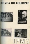 1944, Kolhapur, Indie.
Wycieczka polskich uchodźców mieszkających w osiedlu Valivade do miasta Kolhapur.
Fot. NN, Kronika osiedla polskiego Valivade-Kolhapur, Indie, tom I, Instytut Polski i Muzeum im. gen. Sikorskiego w Londynie