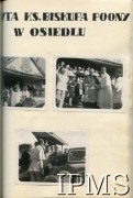 19.02.1944, Valivade-Kolhapur, Indie.
Osiedle dla polskich uchodźców. Wizyta arcybiskupa dr Henryka Doeringa, biskupa Ponny.
Fot. NN, Kronika osiedla polskiego Valivade-Kolhapur, Indie, tom I, Instytut Polski i Muzeum im. gen. Sikorskiego w Londynie