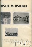 1944, Valivade-Kolhapur, Indie.
Osiedle dla polskich uchodźców. Wizyta zagranicznych gości w osiedlu, m.in. dr Narayan Bhaskar Khare (członka Commonwealth Relations Department, Governor General`s Executive Council, w białym garniturze). 
Fot. NN, Kronika osiedla polskiego Valivade-Kolhapur, Indie, tom I, Instytut Polski i Muzeum im. gen. Sikorskiego w Londynie