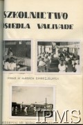 1943-1947, Valivade-Kolhapur, Indie.
Osiedle dla polskich uchodźców. Zajęcia lekcyjne i sportowe w gimnazjum.
Fot. NN, Kronika osiedla polskiego Valivade-Kolhapur, Indie, tom I, Instytut Polski i Muzeum im. gen. Sikorskiego w Londynie