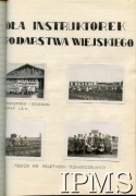 1944, Valivade-Kolhapur, Indie.
Osiedle dla polskich uchodźców. Szkoła Instruktorek Gospodarstwa Wiejskiego.
Fot. NN, Kronika osiedla polskiego Valivade-Kolhapur, Indie, tom I, Instytut Polski i Muzeum im. gen. Sikorskiego w Londynie