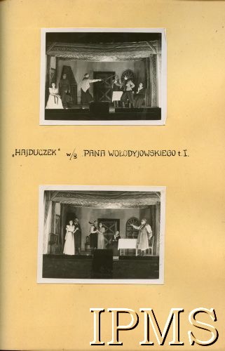 21-22.08.1946, Valivade-Kolhapur, Indie.
Osiedle dla polskich uchodźców. Scena z przedstawienia 