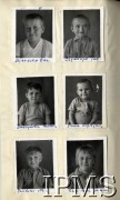 1942-1946, Jamnagar, Indie.
Osiedle dla polskich dzieci ewakuowanych z ZSRR. Dzieci po przyjeździe do Indii.
Fot. NN, Kronika osiedla polskiego Valivade-Kolhapur, Indie, tom III, Instytut Polski i Muzeum im. gen. Sikorskiego w Londynie