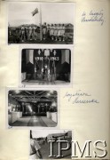 1944-1947, Valivade-Kolhapur, Indie.
Osiedle dla polskich uchodźców. Harcerki podnoszące flagę polską u mogiły powstańczej oraz wystawa harcerska.
Fot. NN, Kronika osiedla polskiego Valivade-Kolhapur, Indie, tom III, Instytut Polski i Muzeum im. gen. Sikorskiego w Londynie