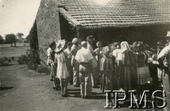 5-8.03.1947, Valivade-Kolhapur, Indie.
Osiedle dla polskich uchodźców. Wizyta kapitana Webb'a - naczelnego referenta ds. uchodźców w Indiach.
Fot. NN, Kronika osiedla polskiego Valivade-Kolhapur, Indie, tom III, Instytut Polski i Muzeum im. gen. Sikorskiego w Londynie