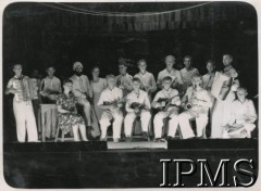 2-7.06.1947, Valivade-Kolhapur, Indie.
Osiedle dla polskich uchodźców. Zespół orkiestry młodzieżowej.
Fot. NN, Kronika osiedla polskiego Valivade-Kolhapur, Indie, tom III, Instytut Polski i Muzeum im. gen. Sikorskiego w Londynie