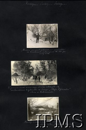 Zima 1941-1942, Tatiszczewo, ZSRR.
Obóz 15 Pułku Piechoty 