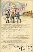 Listopad 1943, Palestyna.
Kronika 15 Wileńskiego Batalionu Strzelców 