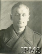 15.09.1941-19.01.1942, Tatiszczewo, ZSRR.
Podporucznik A. Klincewicz - dowódca plutonu kompanii miotaczy min 82 mm 15 Pułku Piechoty 