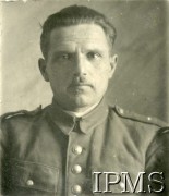 15.09.1941-19.01.1942, Tatiszczewo, ZSRR.
Podporucznik Alfred Parchamowicz - dowódca kompanii eksploatacyjnej 15 Pułku Piechoty 