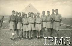 Wrzesień-październik 1942, Khanaqin, Irak.
Chór 15 Pułku Piechoty 