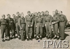 30.10.1942, Khanaqin, Irak.
Obsada dowództwa 15 Wileńskiego Batalionu Strzelców 