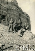 1942-1943, okolice Khanaqin, Irak.
Oficerowie 15 Wileńskiego Batalionu Strzelców 