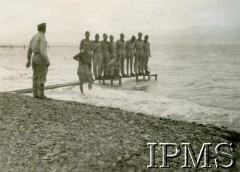 10.10.1943, Palestyna.
Żołnierze 15 Wileńskiego Batalionu Strzelców 