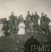25.12.1943, Bechmezzin, Liban.
Zespół jasełkowy 15 Wileńskiego Batalionu Strzelców 