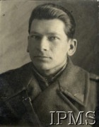 15.09.1941-19.01.1942, Tatiszczewo, ZSRR.
Porucznik Edward Dzierżek - dowódca kompanii miotaczy min 85 mm 15 Pułku Piechoty 
