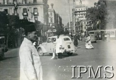 Styczeń-luty 1944, Kair, Egipt.
Fragment eleganckiej dzielnicy w nowej części Kairu.
Fot. NN, Kronika 15 Wileńskiego Batalionu Strzelców 