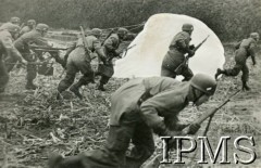 1940-1945, brak miejsca.
Żołnierze 1 Dywizji Strzelców Spadochronowych.
Fot. NN, Kronika 15 Wileńskiego Batalionu Strzelców 