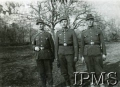 1940-1945, brak miejsca.
Żołnierze 1 Dywizji Strzelców Spadochronowych.
Fot. NN, Kronika 15 Wileńskiego Batalionu Strzelców 