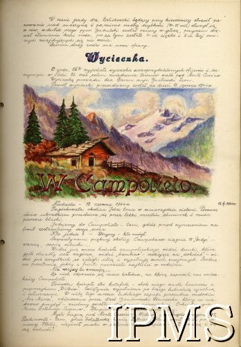1944, Włochy.
Kronika 15 Wileńskiego Batalionu Strzelców 