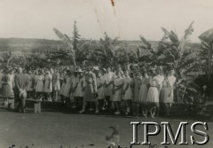 1942-1946, Masindi, Uganda.
Osiedle dla polskich uchodźców. Uczennice Szkoły Powszechnej nr 3.
Fot. NN, kolekcja: Osiedla polskie w Afryce, Instytut Polski i Muzeum im. gen. Sikorskiego w Londynie