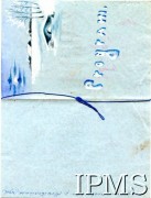 1942-1943, Masindi, Uganda.
Kronika Publicznej Szkoły Powszechnej nr 3 z lat 1942-1943, program jasełek odbywających się 10 stycznia 1943 roku.
Instytut Polski i Muzeum im. gen. Sikorskiego w Londynie